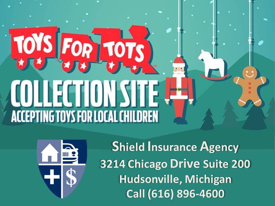 Shield Insurance Agency Supports Toys For Tots