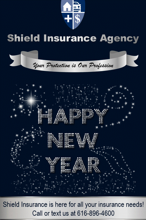 Happy New Year from Shield Insurance Agency