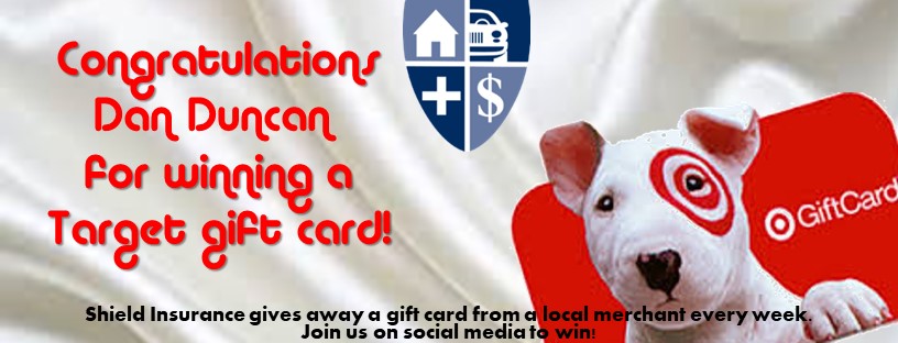 Target Shield Insurance Gift Card Give A Way