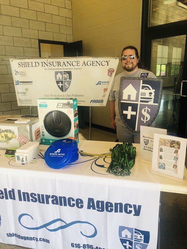 Shield Insurance Agency at the Hudsonville Farmers Market