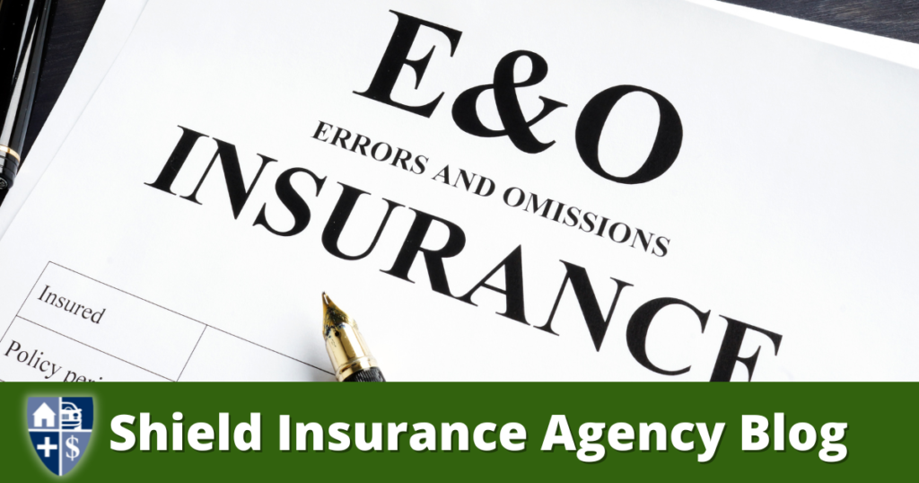 Professional Liability Insurance, also known as Errors and Omissions (E&O) Insurance